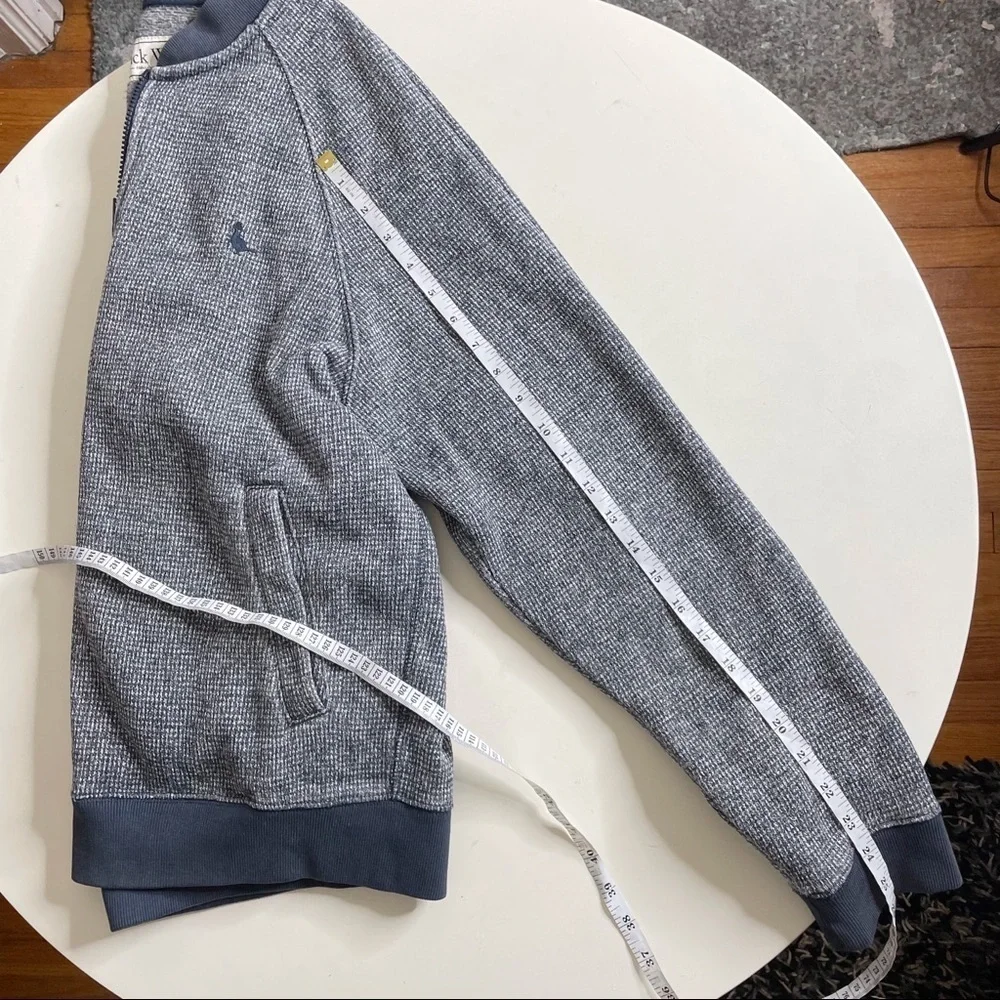 Jack Wills Men’s Full Zip Sweater Navy Size Medium